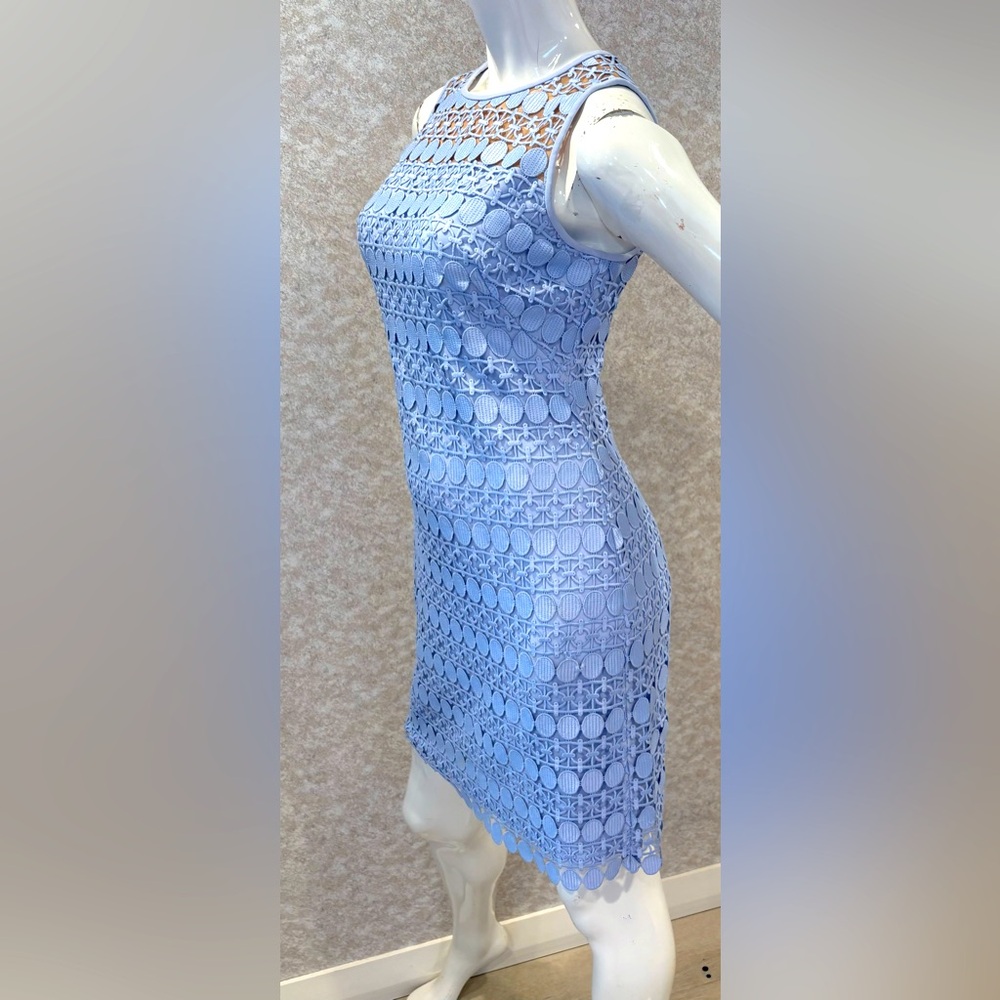 Ralph Lauren Blue Sheath Cocktail Dress